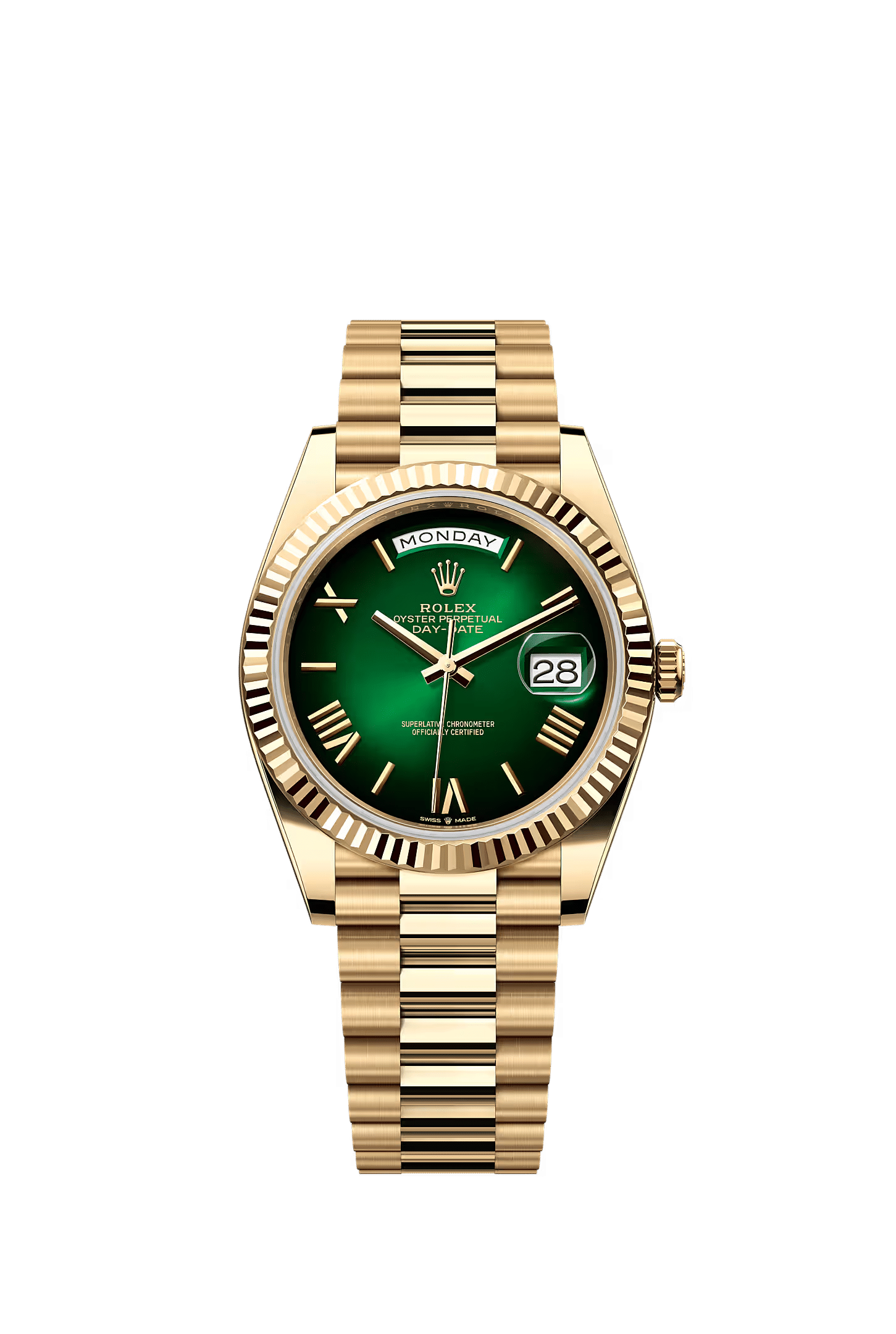 Rolex Daydate 228238 Green Ombre